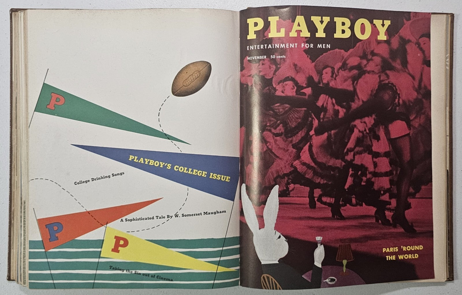Playboy #1-12 The Complete First Year Bound Volume (HMH Publishing, 1953-54)
