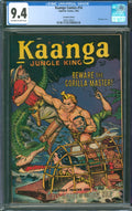 Kaanga Comics #14 CGC 9.4 Superior Comics 1952 Canadian Edition Highest Graded
