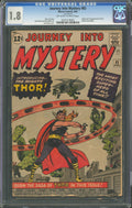 Journey Into Mystery #83 CGC 1.8 Marvel Comics 1962 1st Appearance of Thor