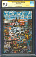 Teenage Mutant Ninja Turtles #5 CGC 9.8 Mirage 1985 1st Print Signed & Sketched