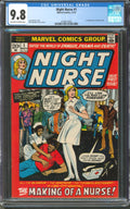 Night Nurse #1 CGC 9.8 Marvel Comics 1972 1st Appearance of Linda Carter