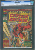 Captain Britain #8 CGC 9.8 Marvel Comics 1976 U.K. 1st Appearance of Psylocke