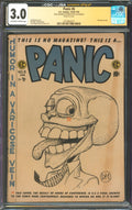 Panic #6 CGC 3.0 E.C. Comics 1954 Signed by Doug Mahnke w/ the Mask Cover Sketch