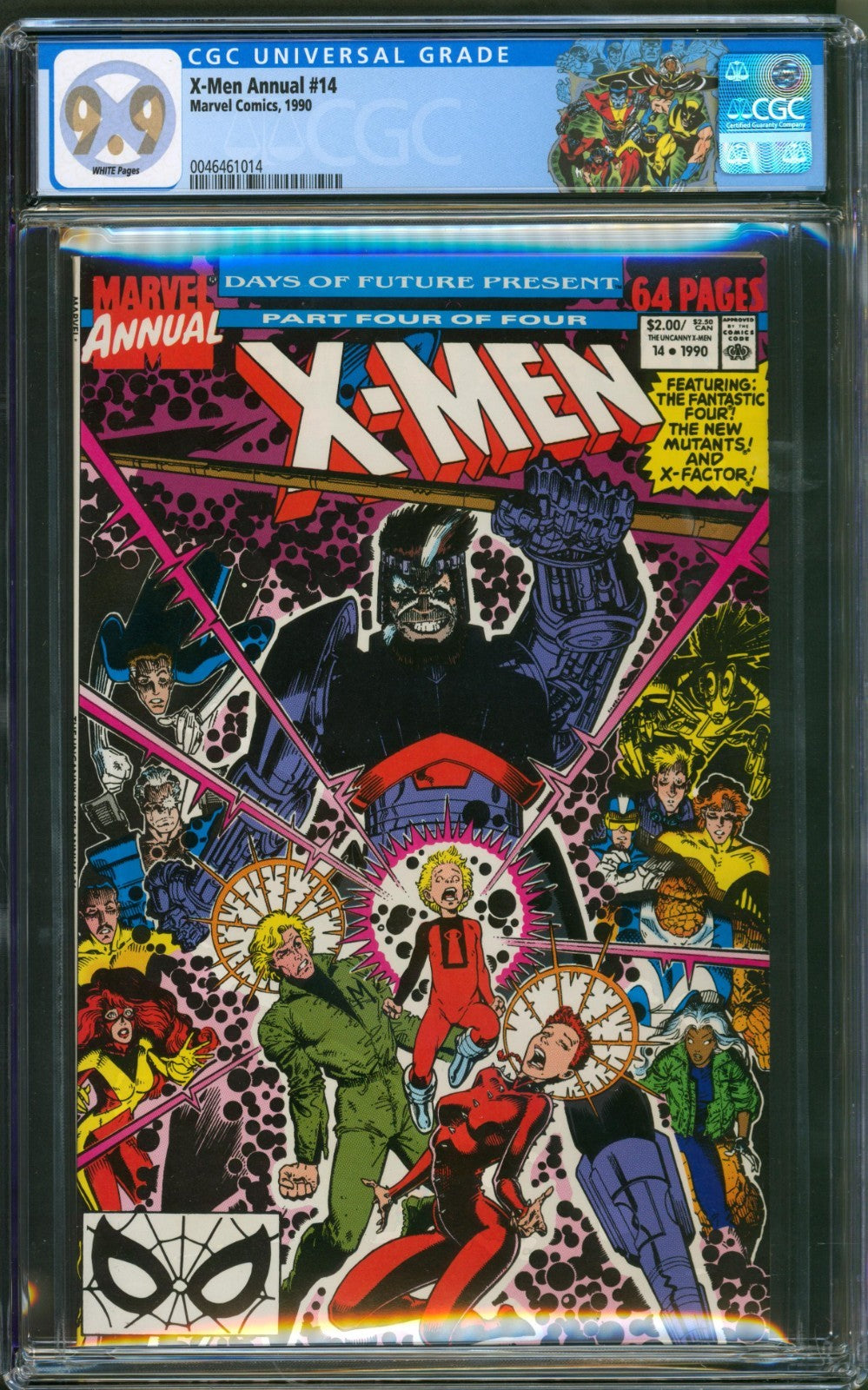 X-Men Annual #14 CGC 9.9 Marvel 1990 1st Gambit Pre-Dates Uncanny X-Men #266
