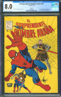 El Sorpredente Hombre Arana #153 CGC 8.0 La Prensa 1973 Mexico Spider-Man