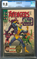 Avengers #42 CGC 9.8 Marvel Comics 1967 White Pages Thing & Reed Richards Cameo