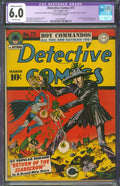 Detective Comics #73 CGC 6.0 D.C. Comics 1943 Restored 1st Scarecrow Cover
