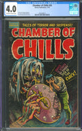 Chamber of Chills #20 CGC 4.0 Harvey Publications 1953 Howard Nostrand Cover