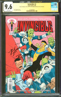 Invincible #3 CGC 9.6 Image 2003 Robert Kirkman Ryan Ottley & Cory Walker Signed