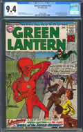 Green Lantern #13 CGC 9.4 D.C. Comics 1962 1st Silver Age Flash Crossover