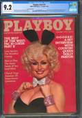 Playboy #v25 #10 CGC 9.2 October 1978 Dolly Parton Cover $2.25 Price Top Pop 1