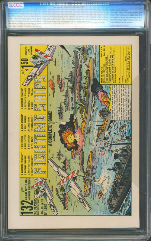 80 Page Giant #11 CGC 9.8 D.C. Comics 1965 Superman Pacific Coast Pedigree